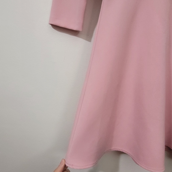 Zara Knotted Bow Back Skater Dress - Picture 4 of 7